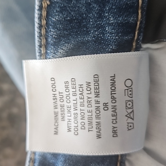 Flying Monkey Beach House Mid Rise Ankle Skinny Jeans size 26 New - Picture 10 of 16